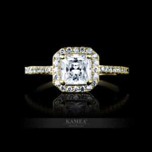 Kamea diamantovy prsten